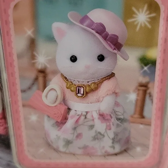 Calico Critters Fashion Play Set - Town Girl Series - Persian Cat - Picture 2 of 11